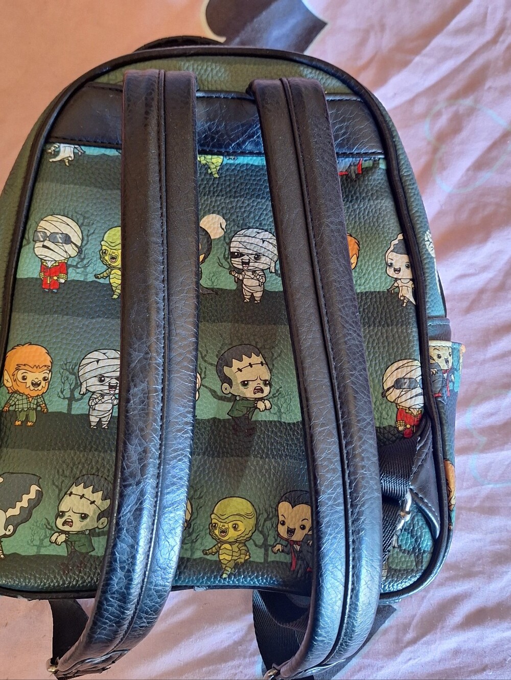 Loungefly Chibi Monsters Purse - Picture 5 of 6